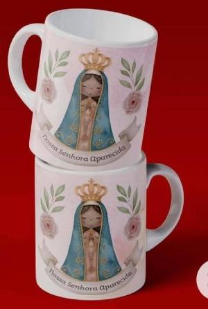 Caneca Personalizada Porcelana 96x150mm  Sublimação  