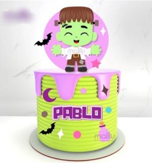 Topo Luxo - Topo Halloween Papel Colorplus 180 G  Diversas Cores   Produzimos em diversas cores (consultar via chat)