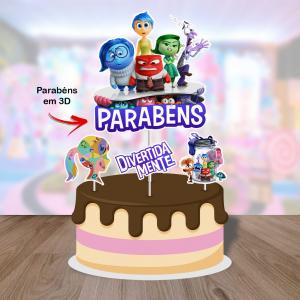 Topo Tradicional sem Personalização Divertidamente Papel Fotográfico 180 G Tamanho de 15 a 25 cm   Brilhoso 