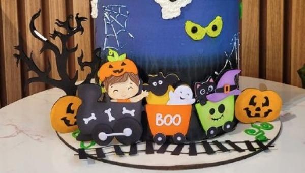 Topo Luxo - Topo Halloween
