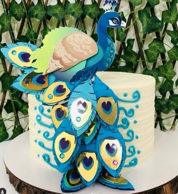 Topo Luxo - Topo Pavão